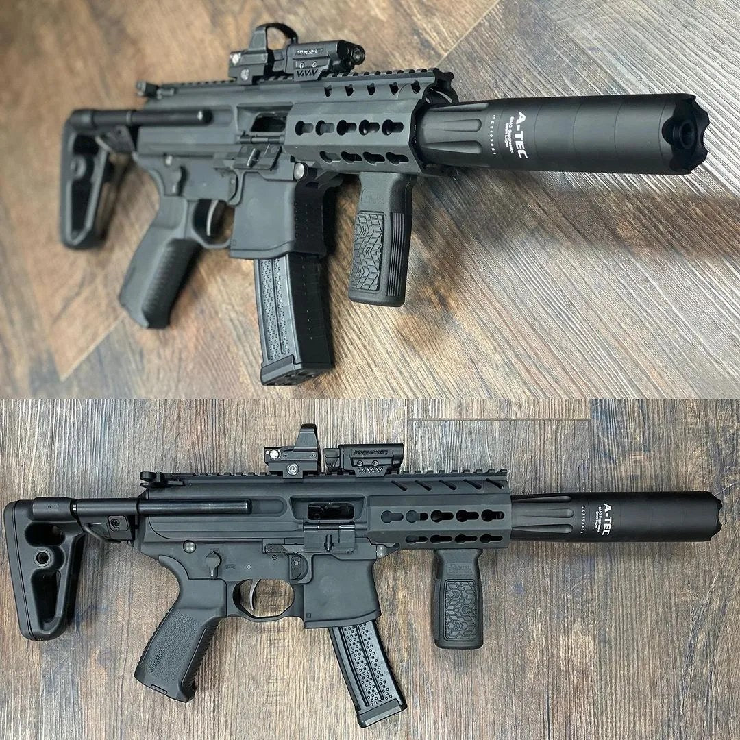 SMG 9mm PARABELLUM SUPPRESSOR