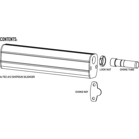 A12 SHOTGUN SUPPRESSOR